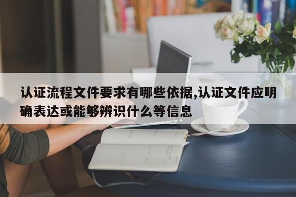 认证流程文件要求有哪些依据,认证文件应明确表达或能够辨识什么等信息